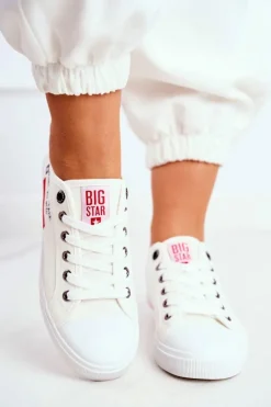 Damskie Trampki Big Star Białe FF274079