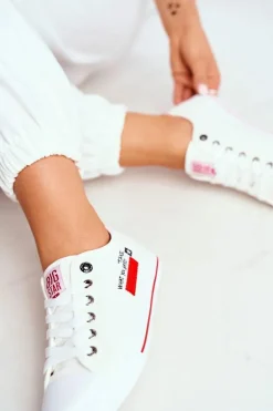 Damskie Trampki Big Star Białe FF274079