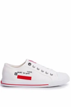 Damskie Trampki Big Star Białe FF274079