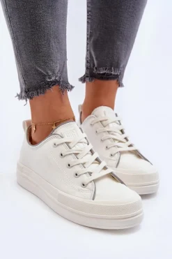 Damskie Trampki Big Star NN274850 Białe