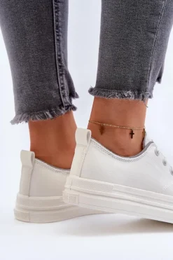 Damskie Trampki Big Star NN274850 Białe