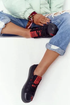 Damskie Trampki BIG STAR HH274678 Czarne