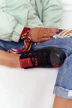 Damskie Trampki BIG STAR HH274678 Czarne