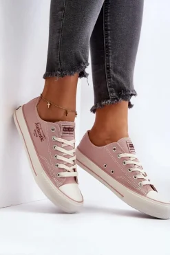Damskie Trampki Big Star NN274239 Różowe