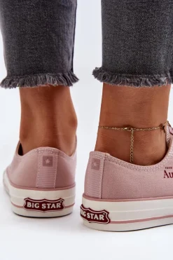 Damskie Trampki Big Star NN274239 Różowe