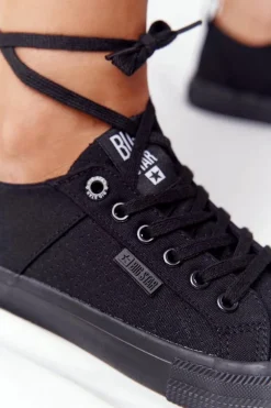 Damskie Trampki BIG STAR HH274018 Czarne