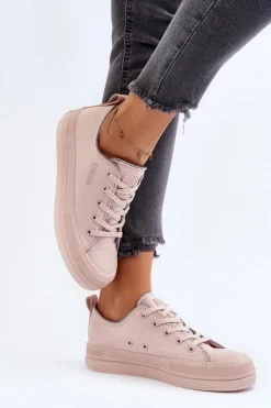 Damskie Trampki Big Star NN274851 Różowe