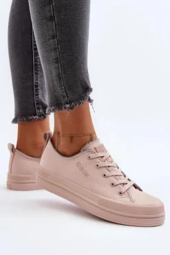 Damskie Trampki Big Star NN274851 Różowe