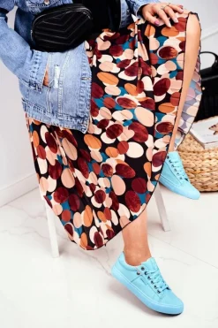 Damskie Trampki Big Star Turkusowe AA274512