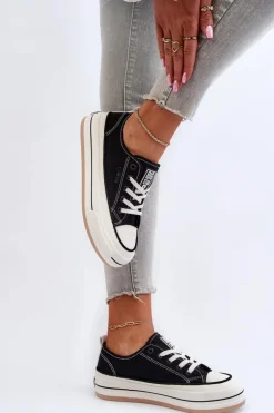 Damskie Trampki Big Star NN274204 Czarne