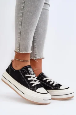 Damskie Trampki Big Star NN274204 Czarne