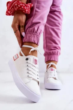 Damskie Trampki BIG STAR HH274131 Białe