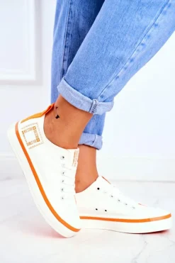 Damskie Trampki Big Star Białe FF274A065