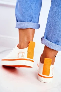 Damskie Trampki Big Star Białe FF274A065