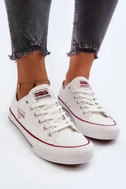 Damskie Trampki Big Star NN274235 Białe