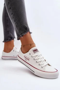 Damskie Trampki Big Star NN274235 Białe