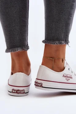 Damskie Trampki Big Star NN274235 Białe