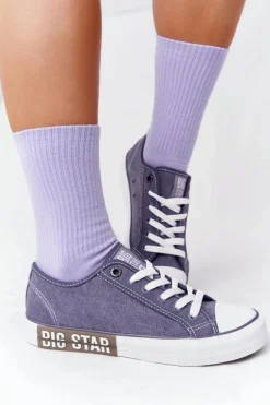 Damskie Trampki BIG STAR HH274114 Granatowe