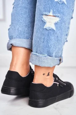 Damskie Trampki Big Star Czarne AA274513