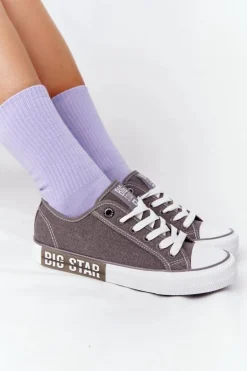 Damskie Trampki BIG STAR HH274116 Szare