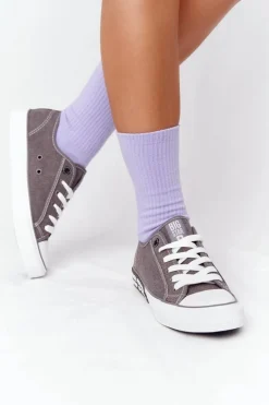 Damskie Trampki BIG STAR HH274116 Szare