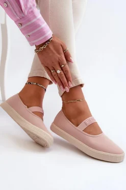 Damskie Trampki Big Star NN274606 Różowe