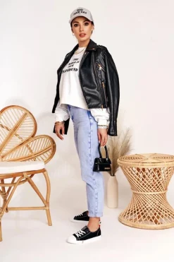 Damskie Trampki Big Star FF274085 Czarno-Czerwone