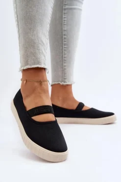 Damskie Trampki Big Star NN274603 Czarne