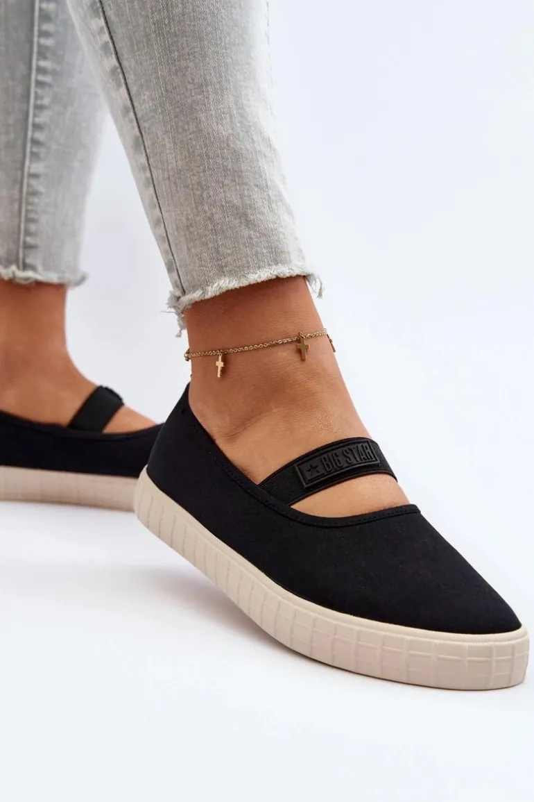 Damskie Trampki Big Star NN274603 Czarne