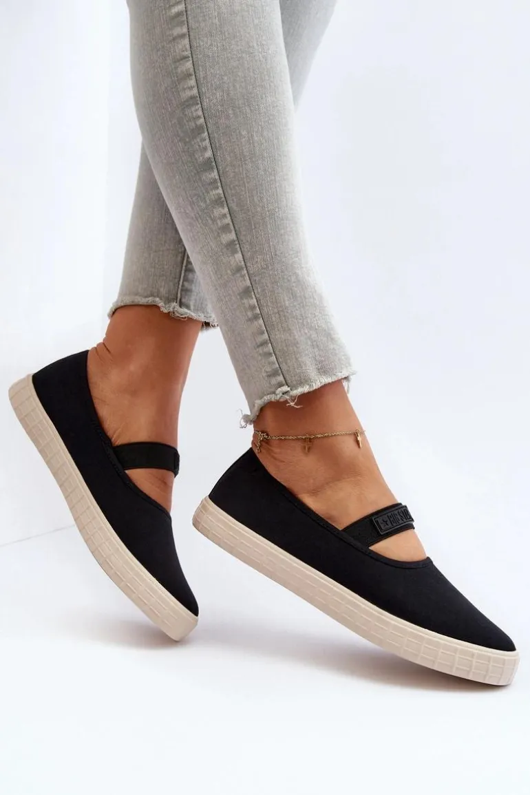 Damskie Trampki Big Star NN274603 Czarne