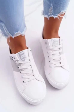 Damskie Trampki Big Star Białe EE274091