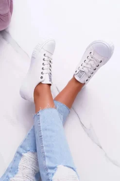 Damskie Trampki Big Star Białe EE274248