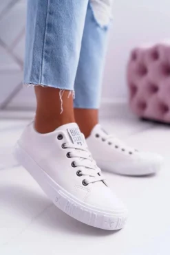 Damskie Trampki Big Star Białe EE274248