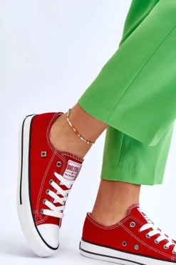 Damskie Trampki Big Star T274020 Czerwone