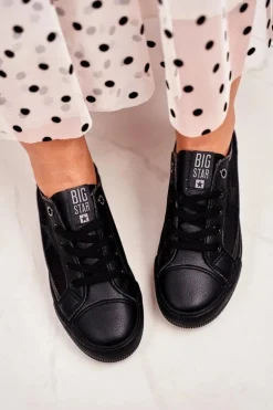 Damskie Trampki Big Star Czarne FF274489