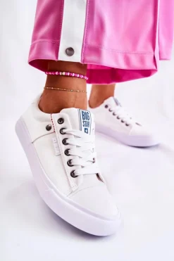 Damskie Trampki Big Star Białe AA274511