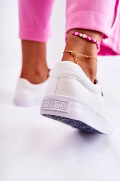 Damskie Trampki Big Star Białe AA274511