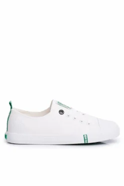Damskie Trampki Big Star FF274088 Biało-Zielone