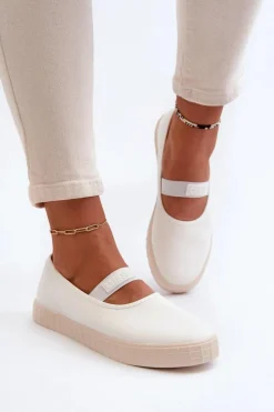 Damskie Trampki Big Star NN274601 Białe