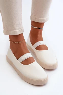 Damskie Trampki Big Star NN274601 Białe