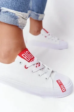 Damskie Trampki BIG STAR HH274675 Białe