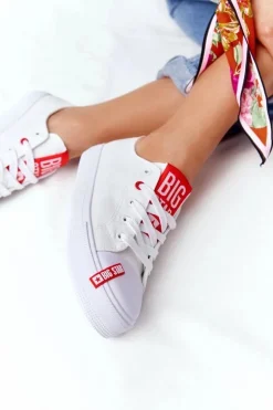 Damskie Trampki BIG STAR HH274675 Białe