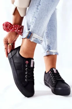 Damskie Trampki Cross Jeans II2R4003C Czarne