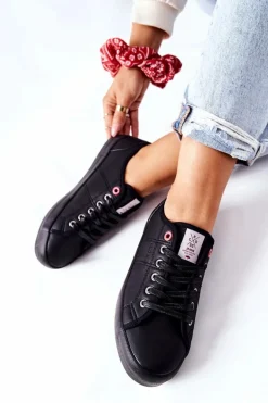 Damskie Trampki Cross Jeans II2R4003C Czarne