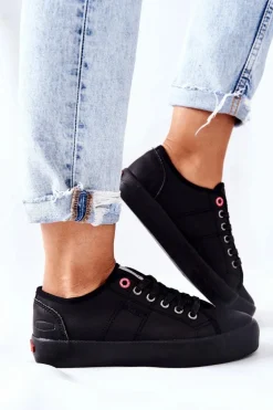 Damskie Trampki Cross Jeans II2R4003C Czarne