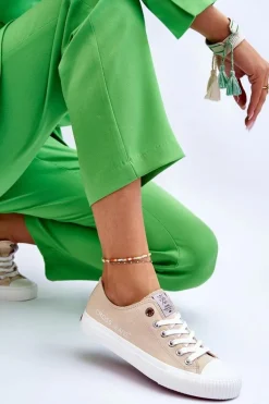 Damskie Trampki Cross Jeans LL2R4070 Beżowe