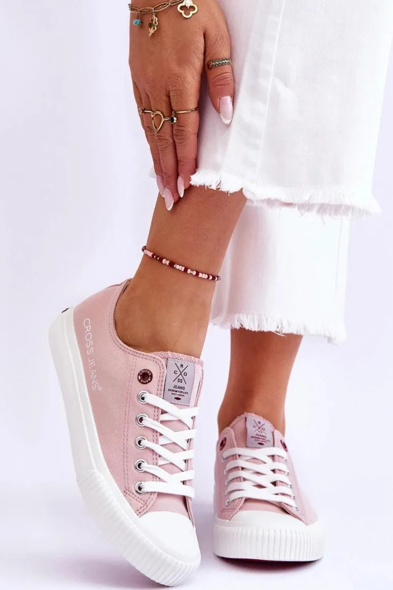 Damskie Trampki Cross Jeans LL2R4068 Nude