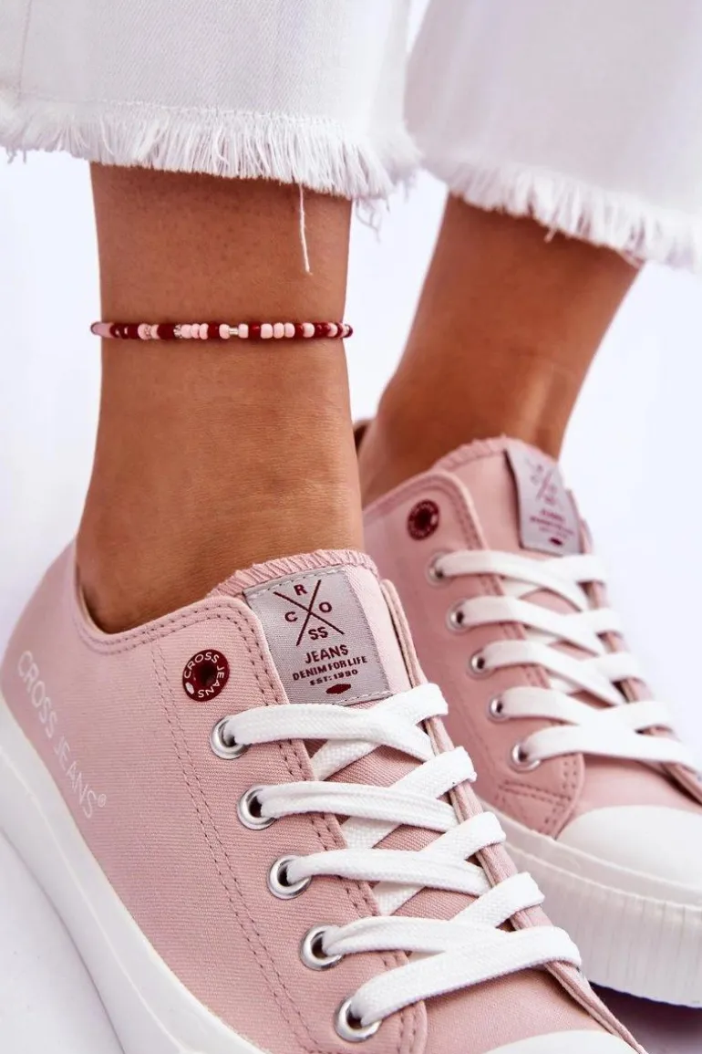 Damskie Trampki Cross Jeans LL2R4068 Nude
