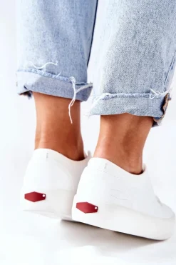 Damskie Trampki Cross Jeans II2R4004C Białe