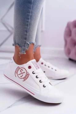 Damskie Trampki Cross Jeans Białe DD2R4068